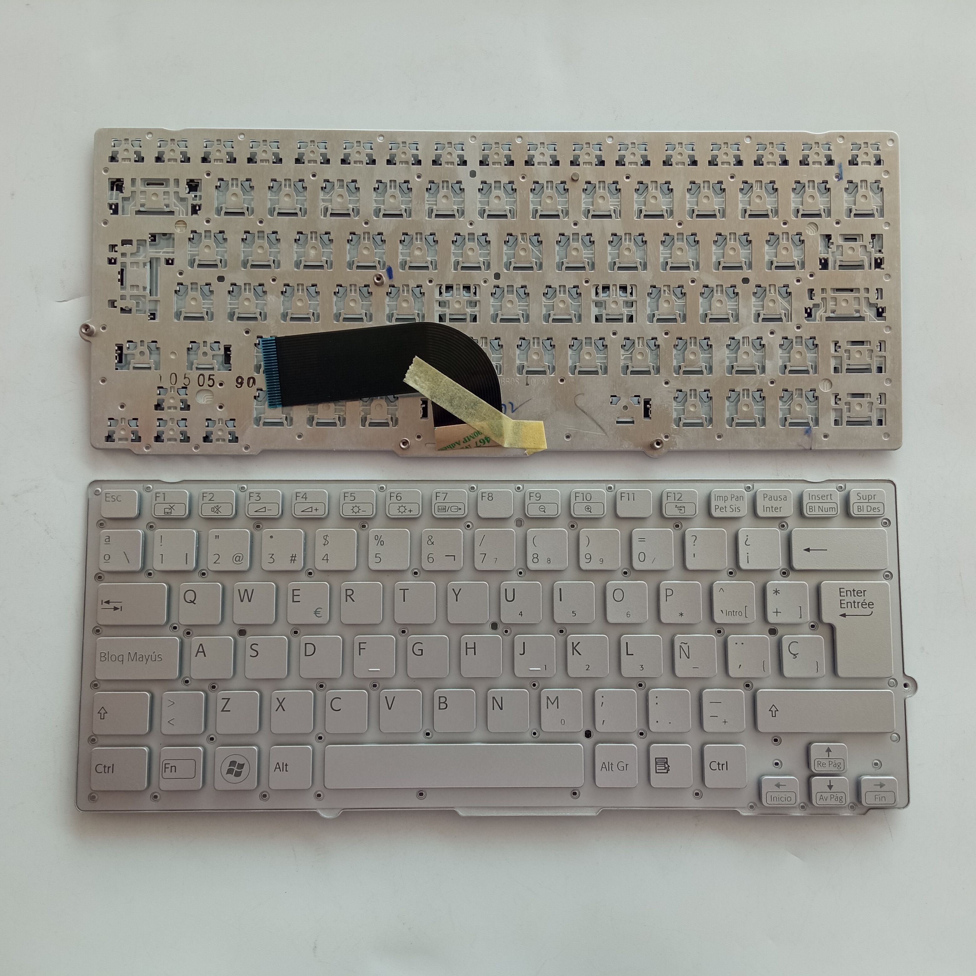 Picture of New Replacement Laptop Keyboard For SONY SB/SD/SA/VPC-SD/VPC-SB/VPC-SA SILVER Sp Layout